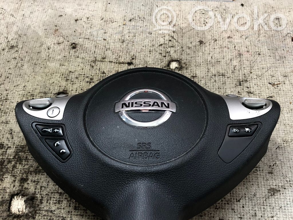 Nissan Juke I F15 Poduszka powietrzna Airbag kierownicy 