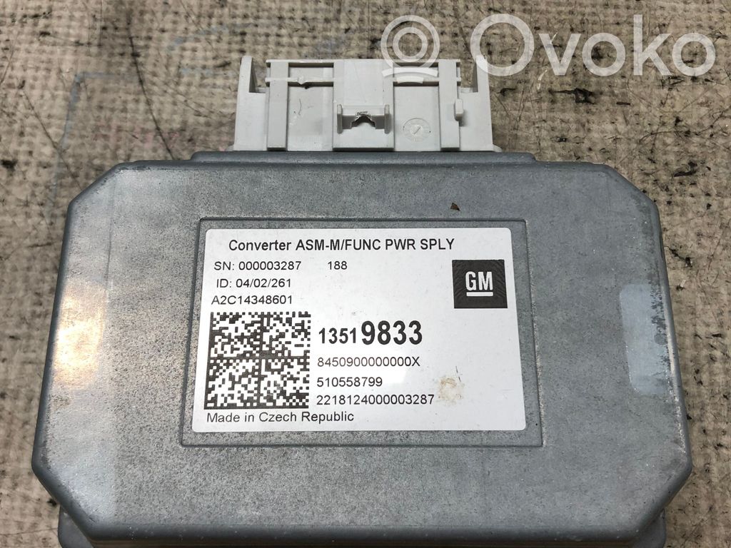 Opel Insignia B Kiti valdymo blokai/ moduliai 