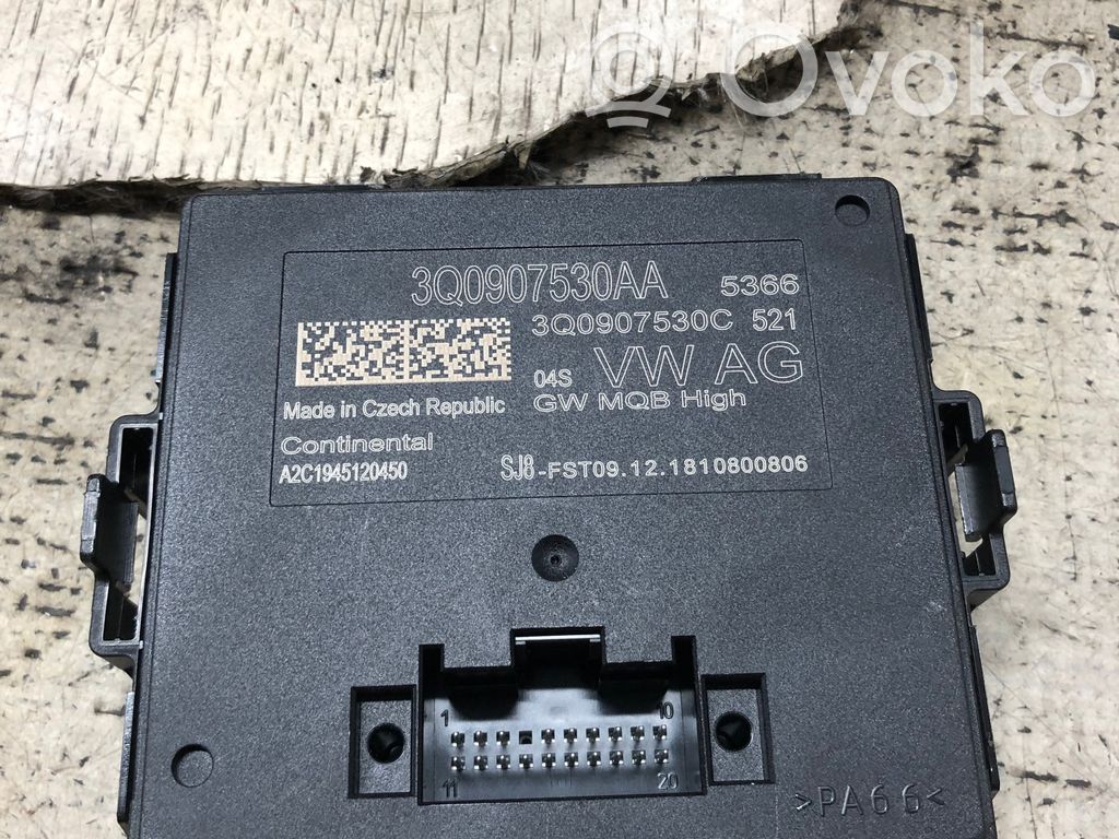 Módulo de control Gateway   3Q0907530AA,3Q0907530AA,60103