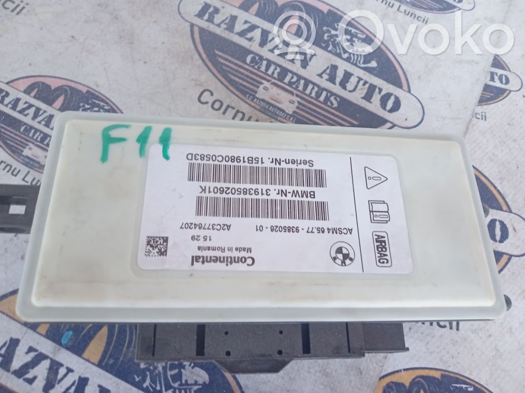 Unidad de control/módulo del Airbag   938502601,938502601