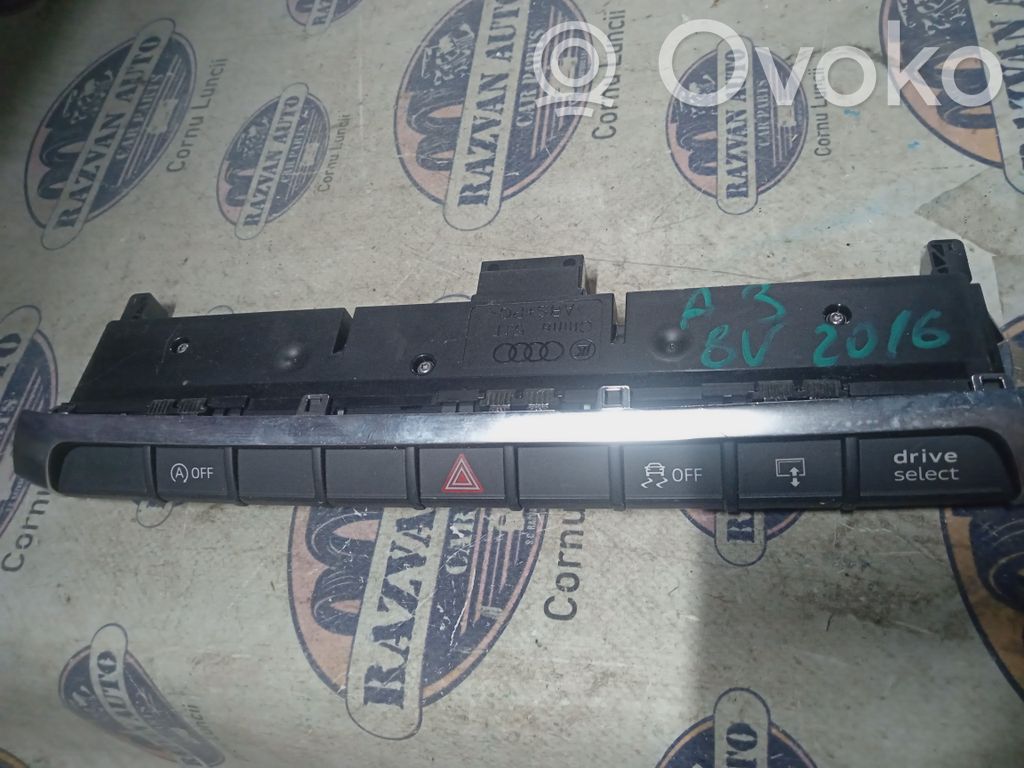 Audi A3 S3 8V Mando de control del sonido 