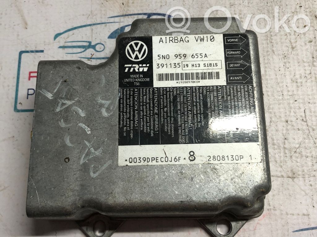 Volkswagen PASSAT B6 Sterownik / Moduł Airbag 