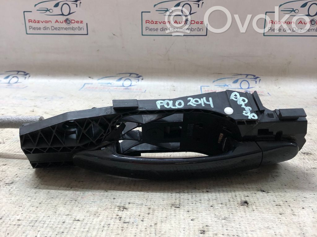 Volkswagen Cross Polo Klamka zewnętrzna drzwi tylnych 