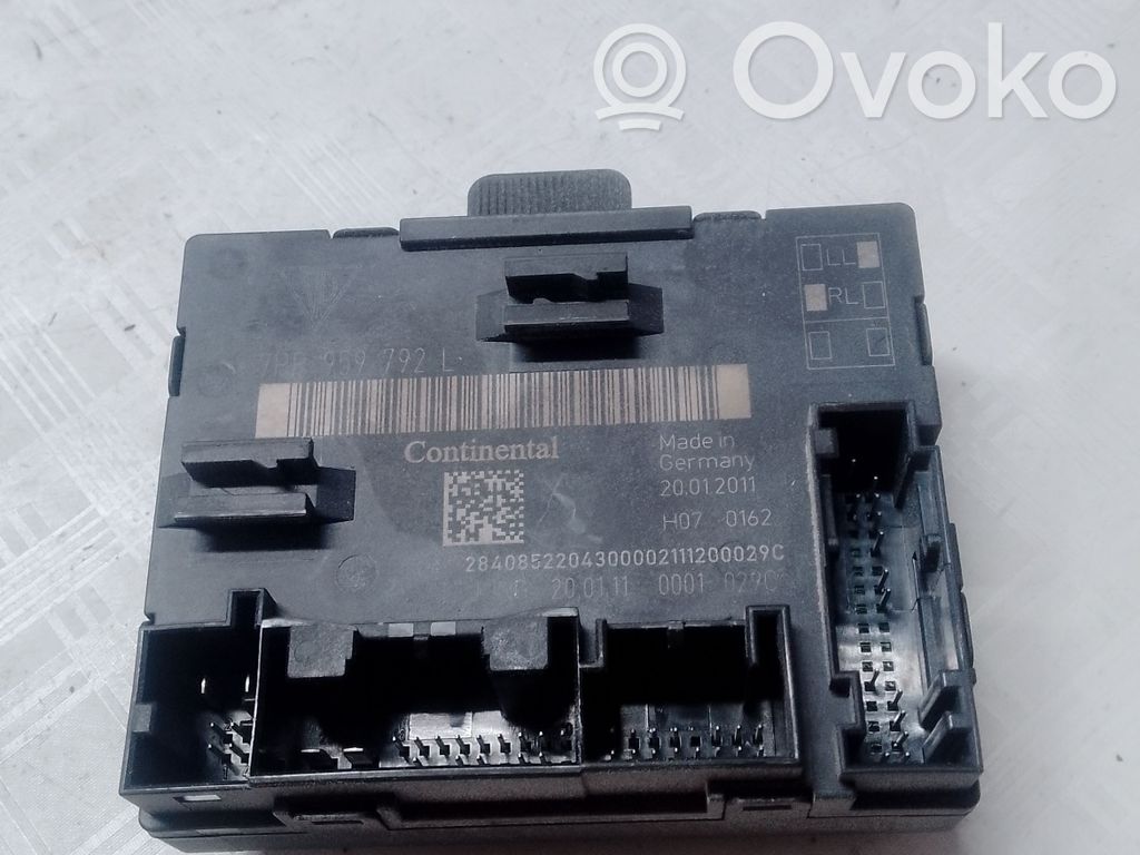 Unité de commande module de porte   7PP959792L,7PP959792L