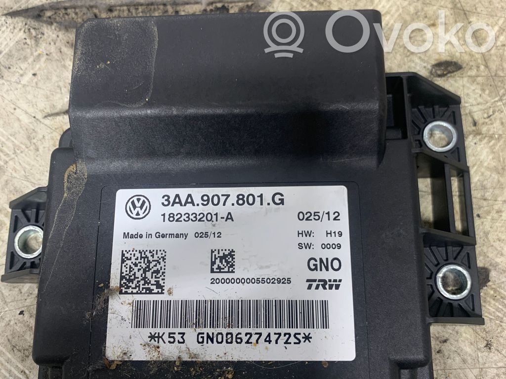 Volkswagen PASSAT CC Rankinio stabdžio valdymo blokas 