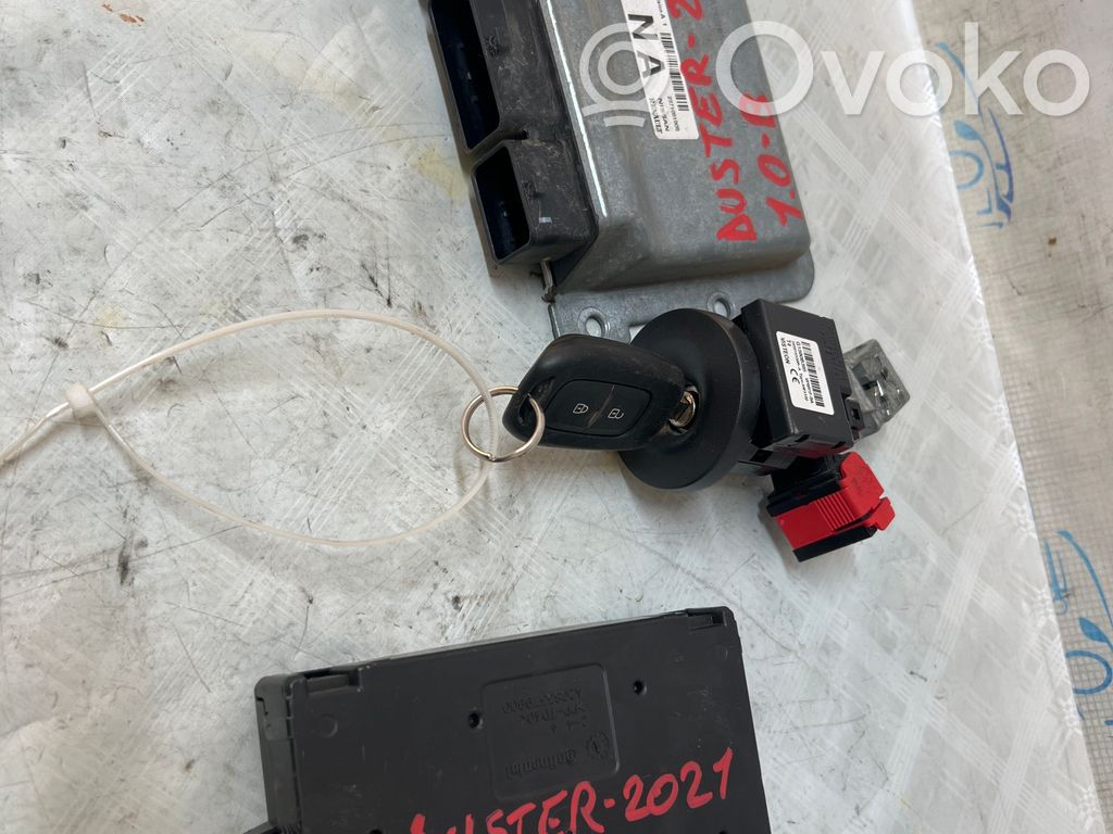 Dacia Duster Komputer / Sterownik ECU i komplet kluczy 