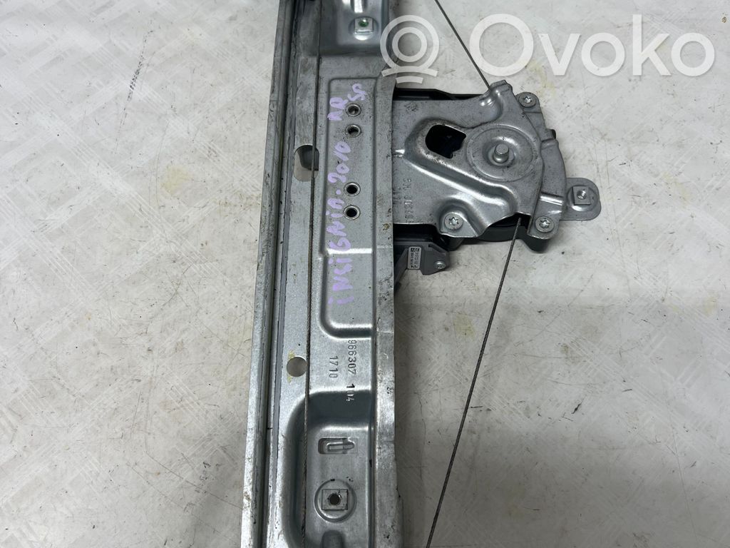 Opel Insignia A Rear door window regulator with motor 