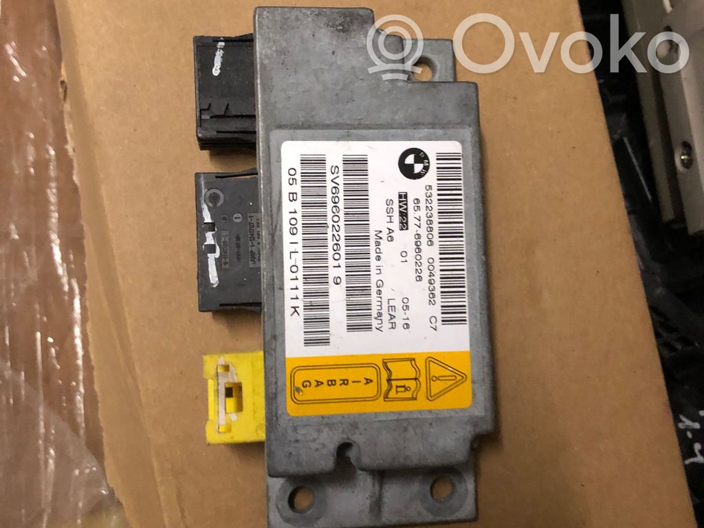 Module de contrôle airbag   65776960226,6960226,532238806