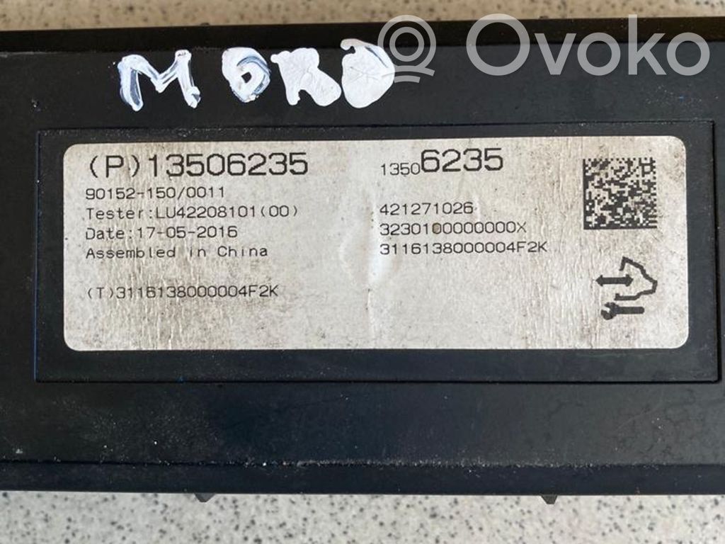 Opel Mokka Unidad de control de la calefacción/aire acondicionado 