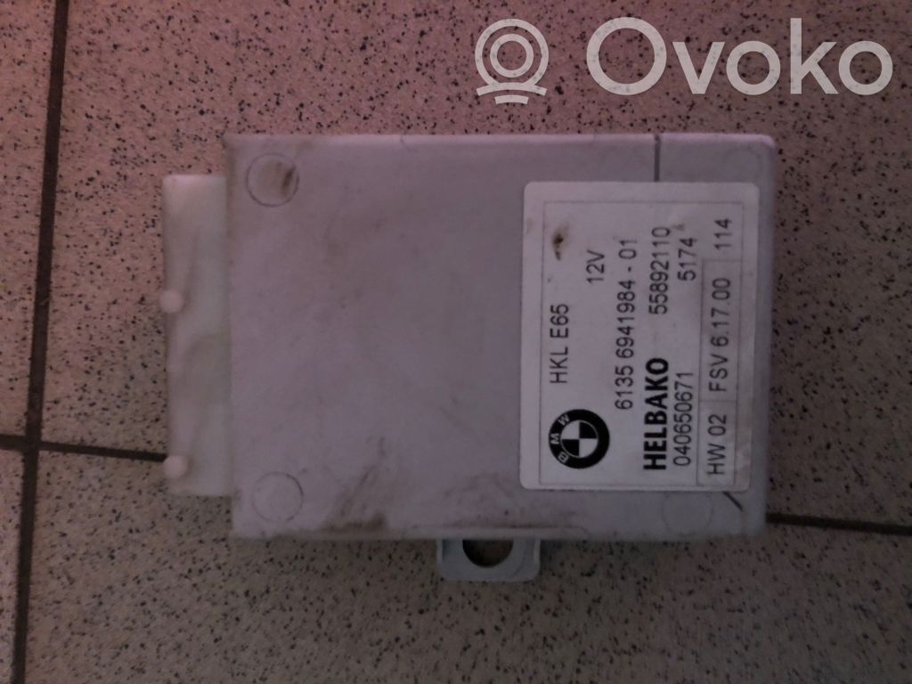 Unidad de control/módulo del maletero/compartimiento de carga   61356941984,6941984,55892110,040650671