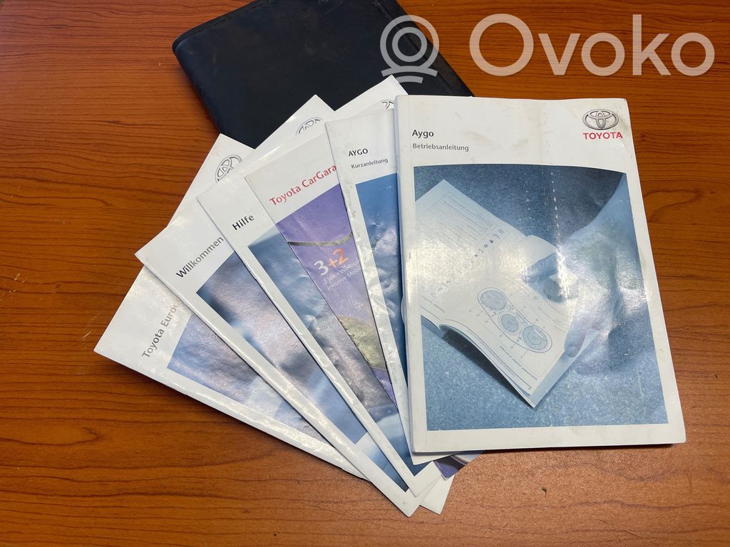 Toyota Aygo AB10 Serviso knygelė 