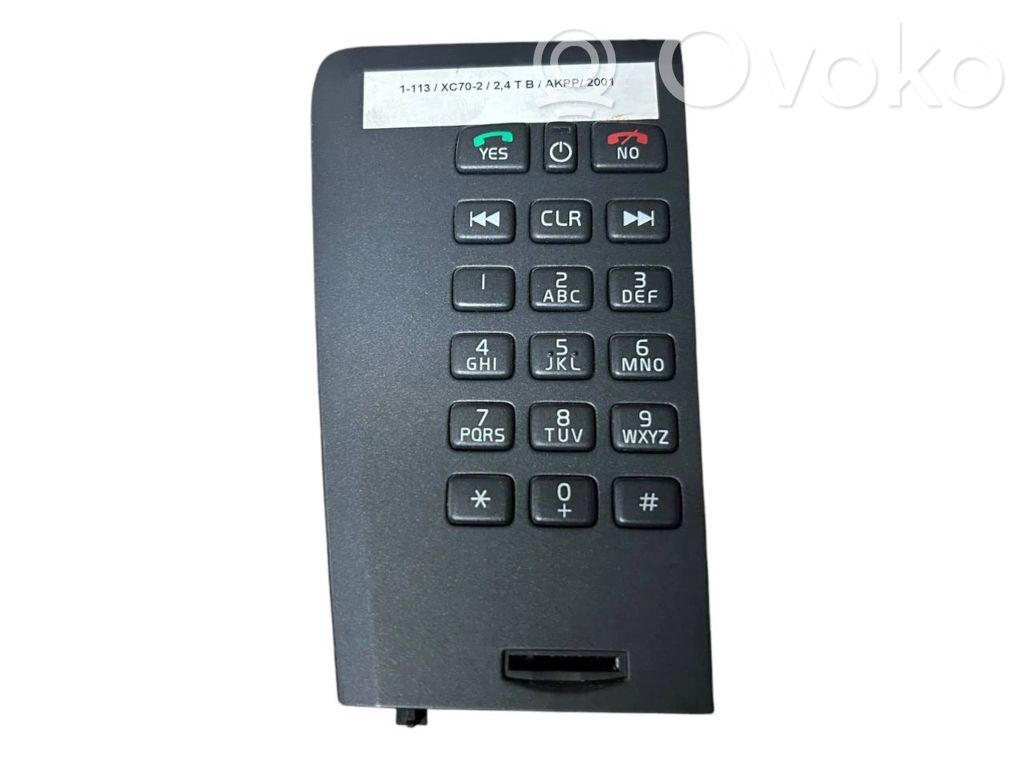 Volvo XC70 Phone keyboard 