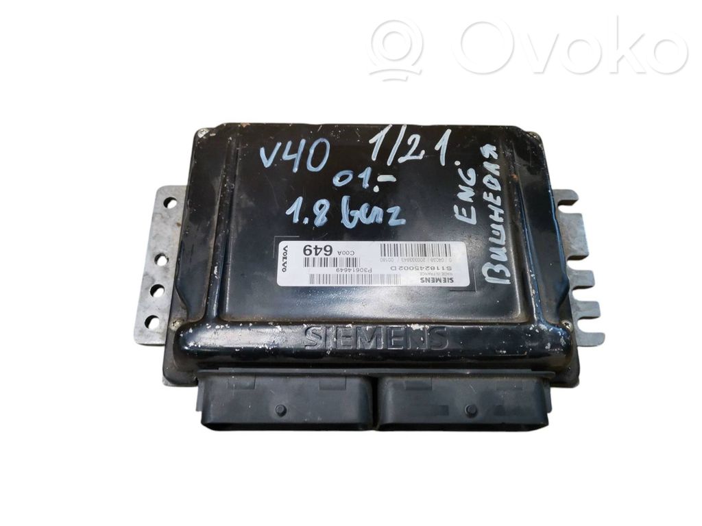 Volvo S40, V40 Engine control unit/module 