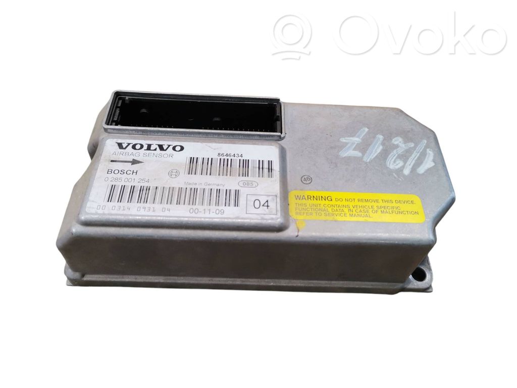 Volvo S60 Airbag control unit/module 