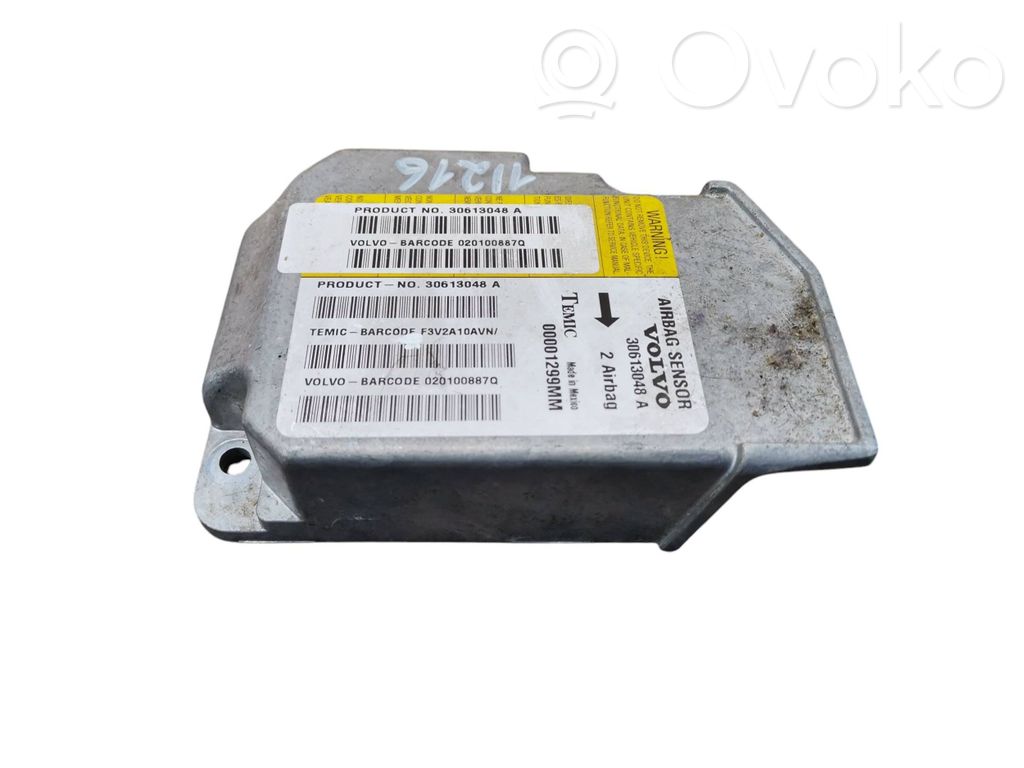 Volvo S40, V40 Airbag control unit/module 