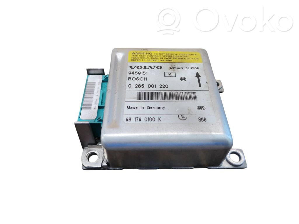 Volvo S70  V70  V70 XC Airbag control unit/module 