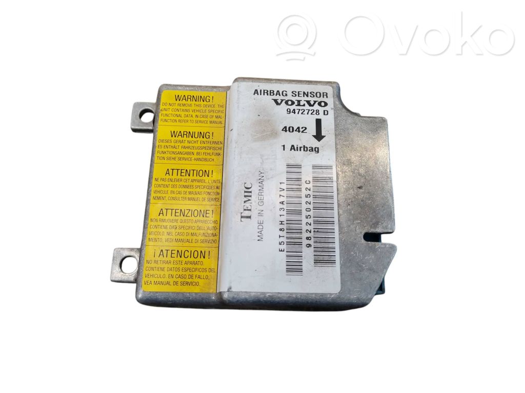 Volvo V70 Airbag control unit/module 