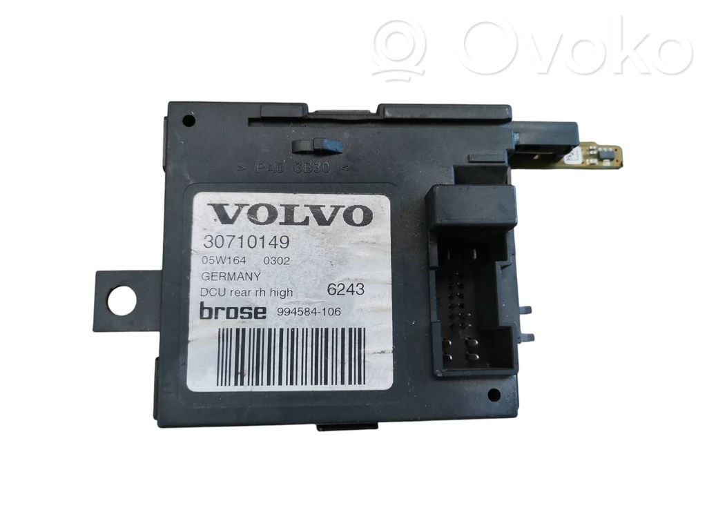 Volvo V50 Silniczek podnoszenia szyby drzwi tylnych 