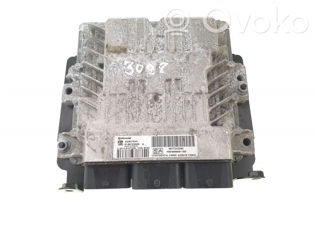 Peugeot 3008 II Engine control unit/module 