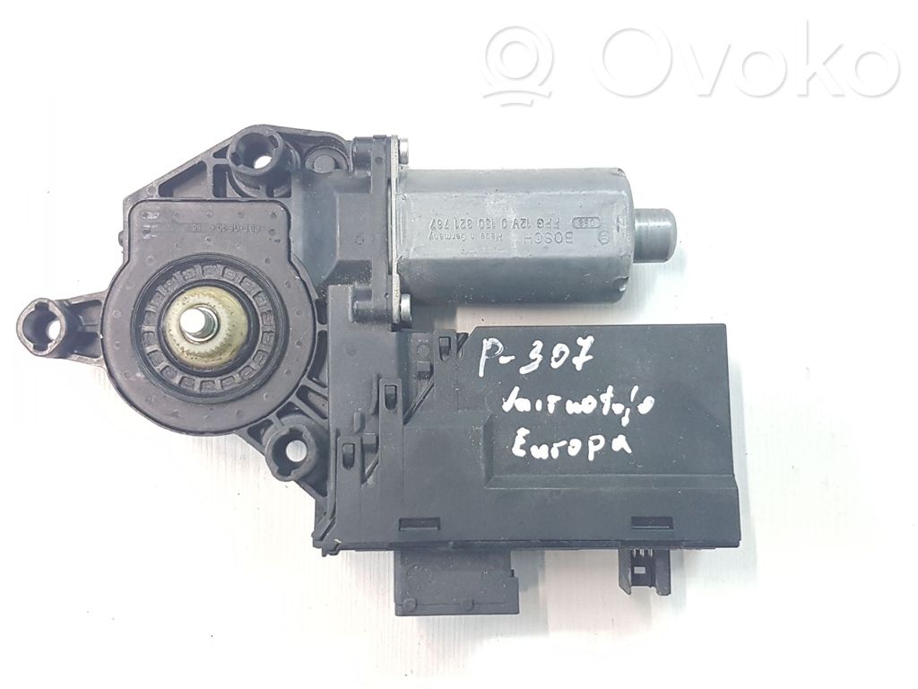 Peugeot 307 Silnik regulatora szyby drzwi przednich 