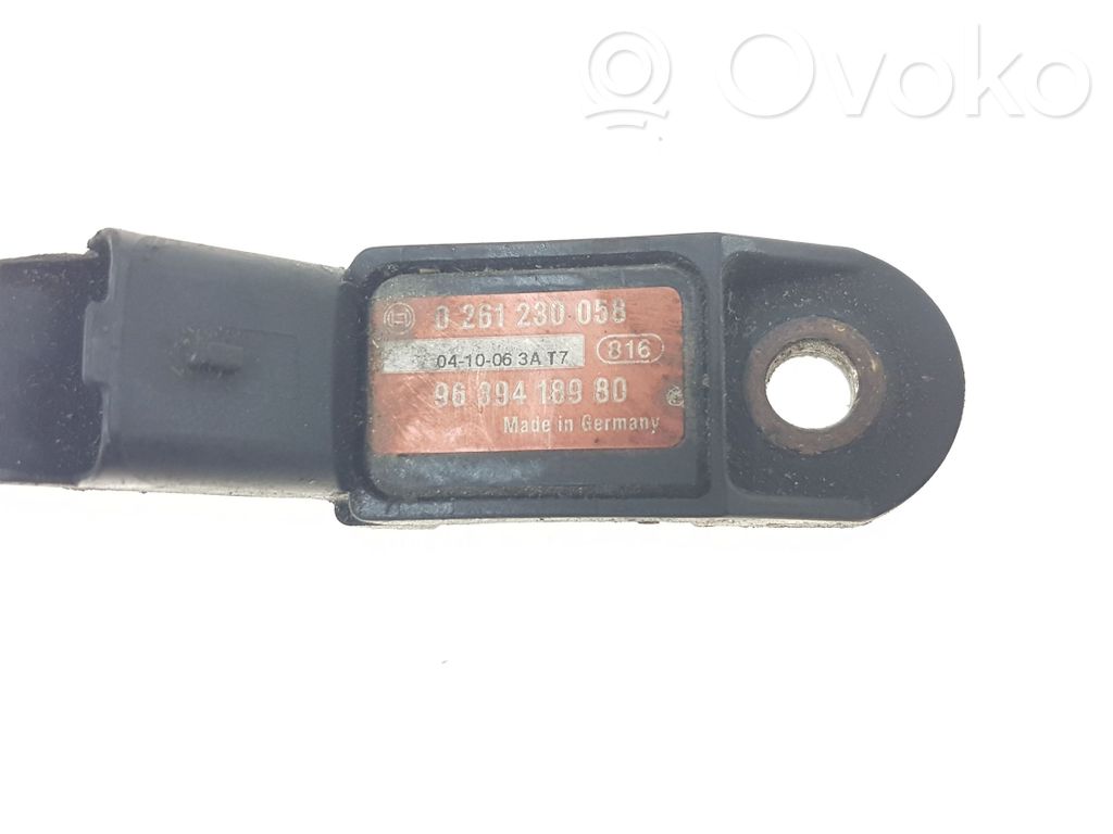 Peugeot 307 Sensor de la presión del aire 