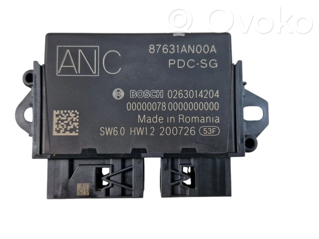 Subaru Outback (BT) Unité de commande, module PDC aide au stationnement 