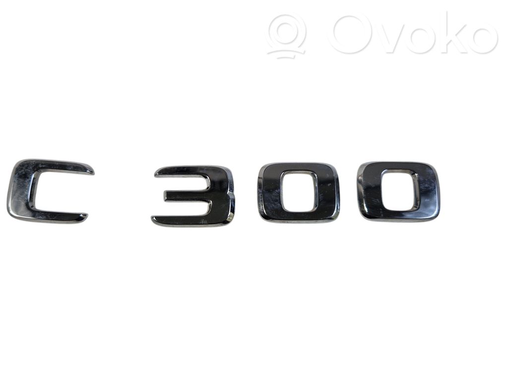 Mercedes-Benz C W205 Gamintojo ženkliukas/ modelio raidės 