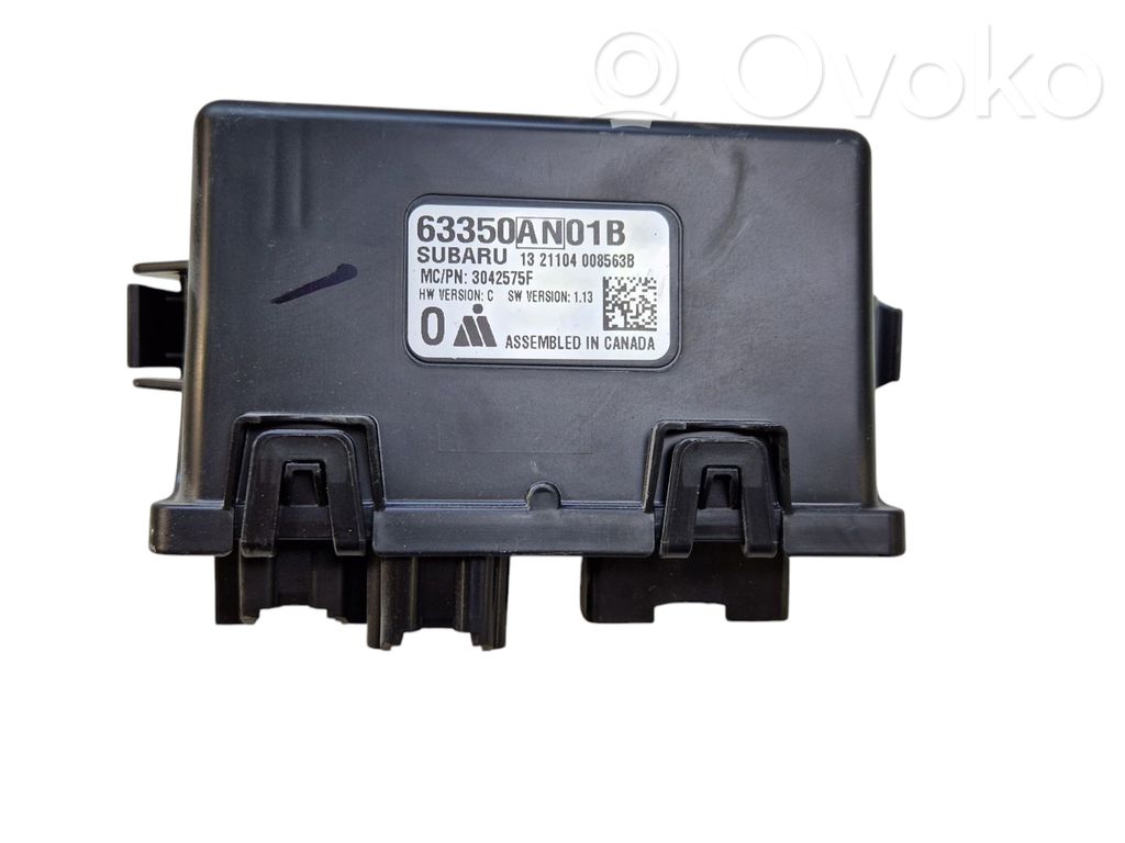 Subaru Outback (BT) Tailgate/trunk control unit/module 