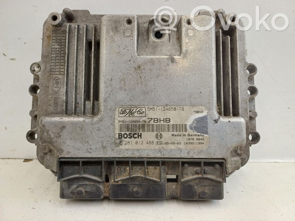 Engine control unit/module   5M5112A650TB