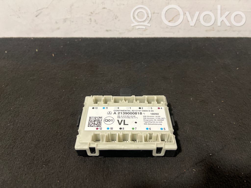 Mercedes-Benz S C217 Door control unit/module 