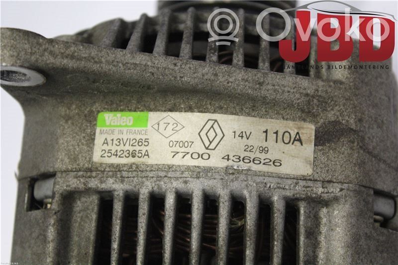 Renault Scenic I Ģenerators 