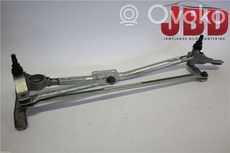 Front wiper linkage