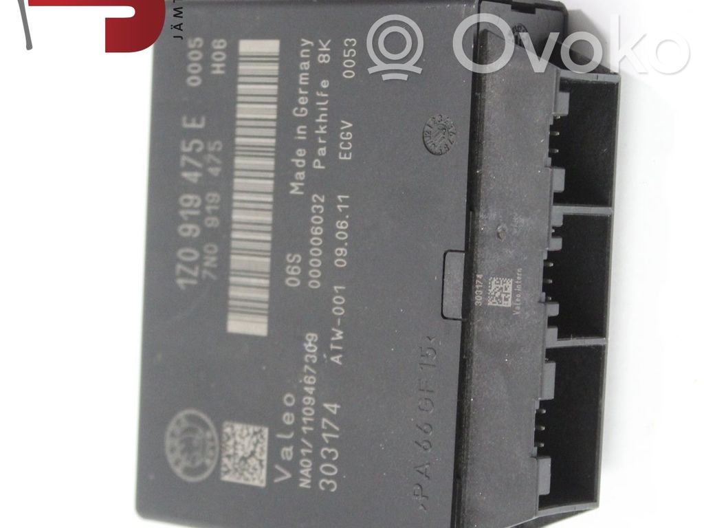 Skoda Octavia Mk2 (1Z) Unidad de control/módulo PDC de aparcamiento 