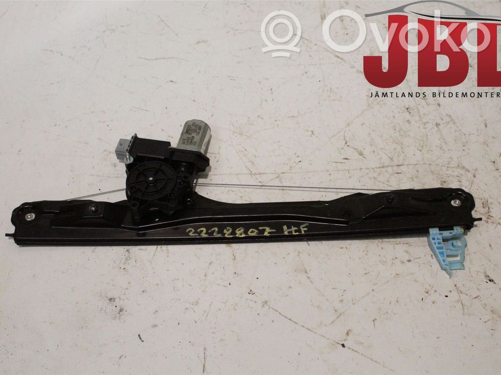 Opel Combo D Front door window regulator with motor 