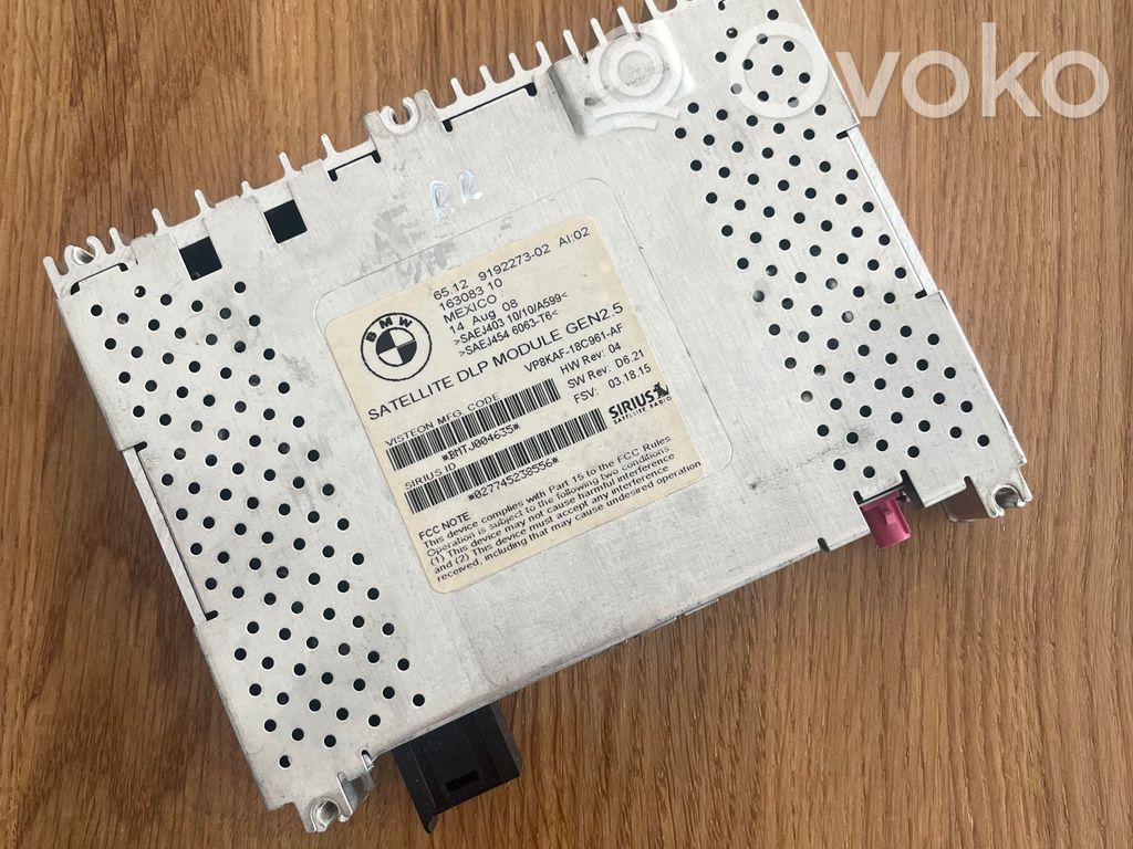 BMW 3 E92 E93 Other control units/modules 