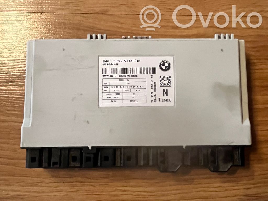 Seat control module   9221861,61359221861