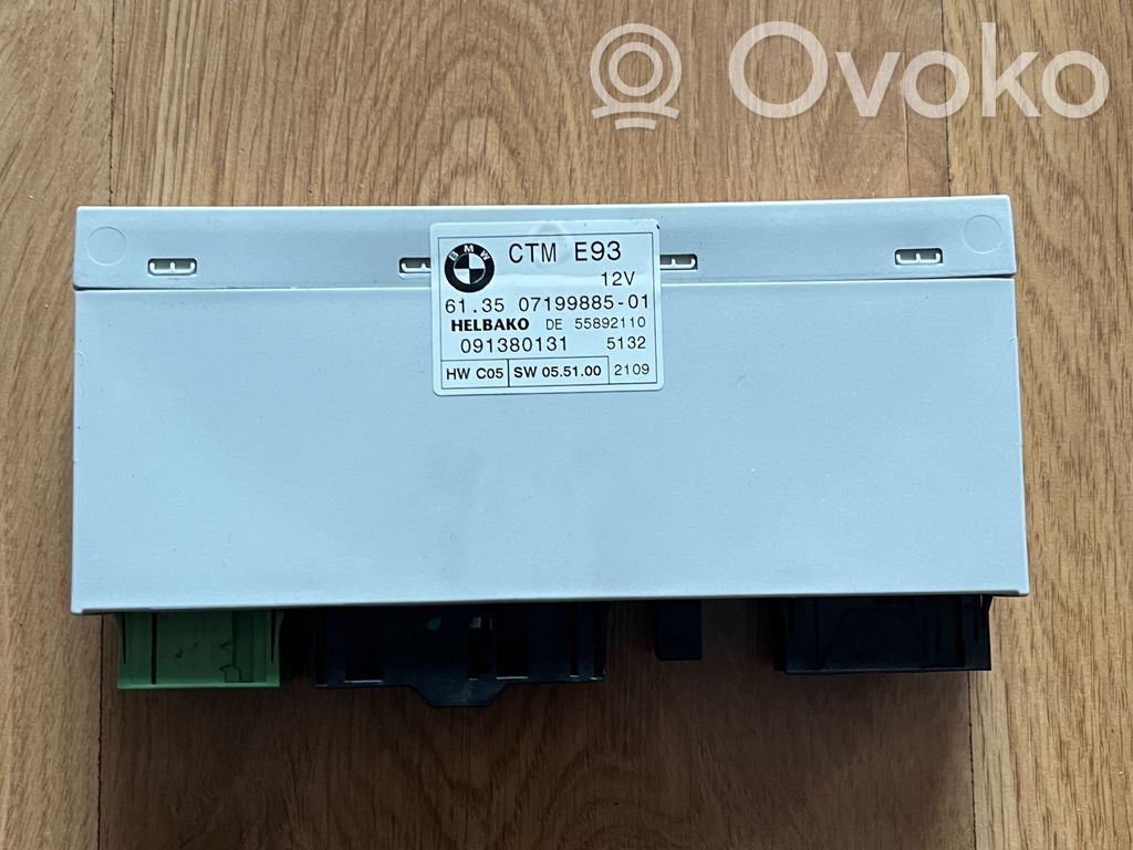 BMW 3 E92 E93 Sunroof control unit/module 