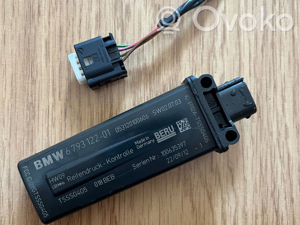 BMW X1 E84 Tire pressure control unit 