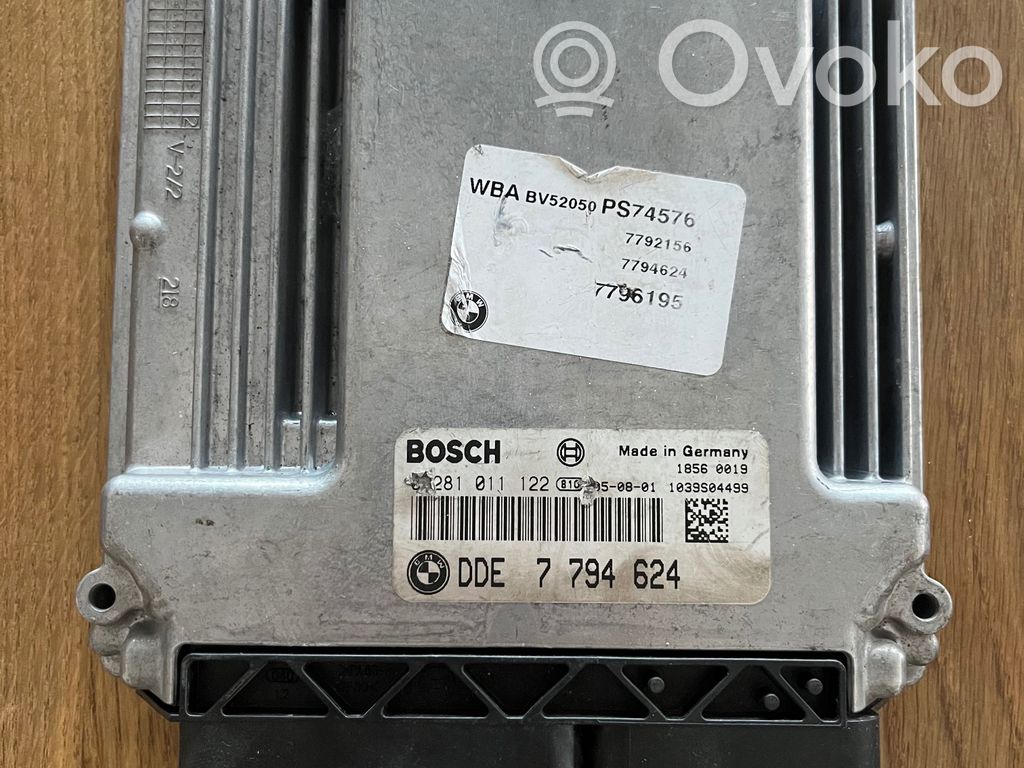 BMW 3 E46 Unidad de control/módulo del motor 