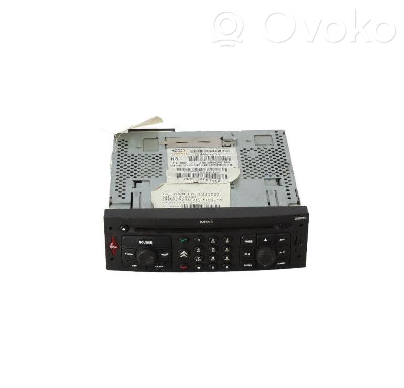Citroen C8 Radio/CD/DVD/GPS head unit 