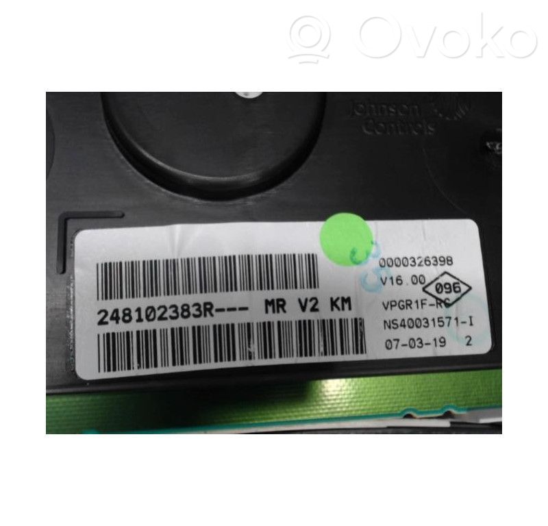 Dacia Sandero Speedometer (instrument cluster) 