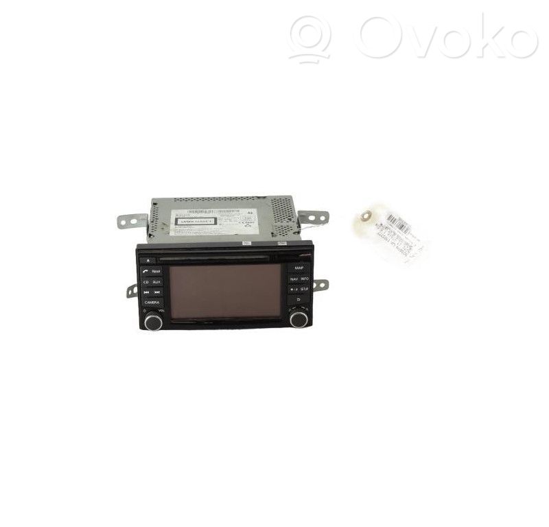Radio/CD/DVD/GPS head unit   281854FA0A