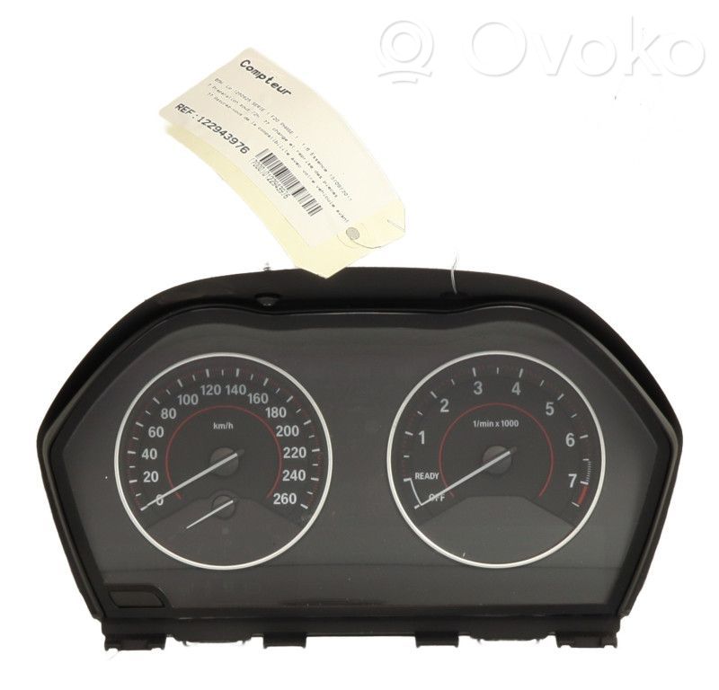 BMW 1 F20 F21 Spidometrs (instrumentu panelī) 