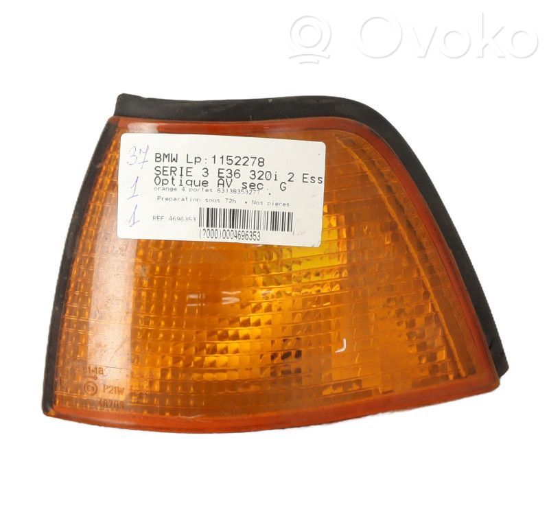 BMW 3 E36 Feu clignotant répétiteur d'aile avant 