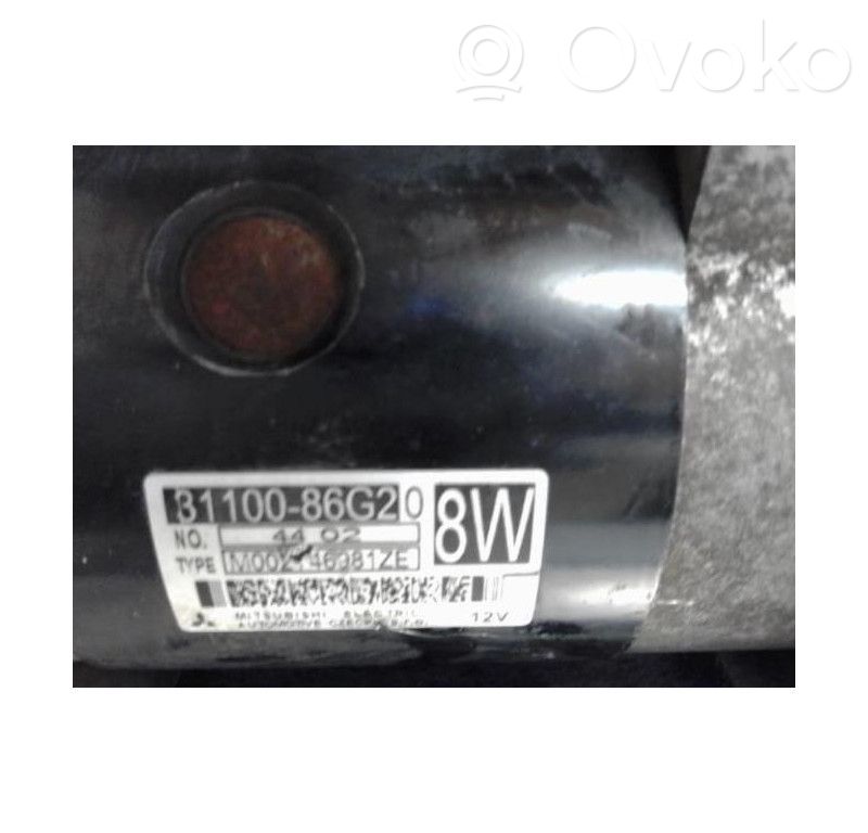 Motor de arranque   95507896