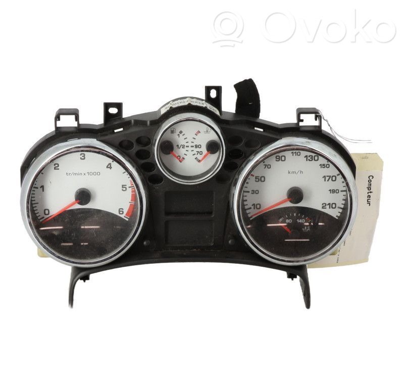 Peugeot 207 Tachimetro (quadro strumenti) 