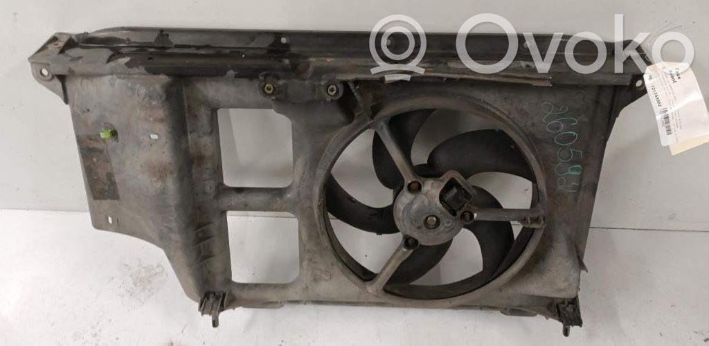Peugeot 206 Pannello di supporto del radiatore