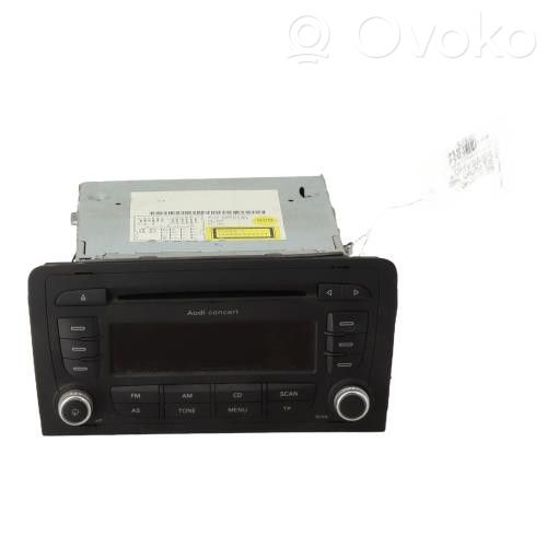 Audi A3 S3 A3 Sportback 8P Unité principale radio / CD / DVD / GPS