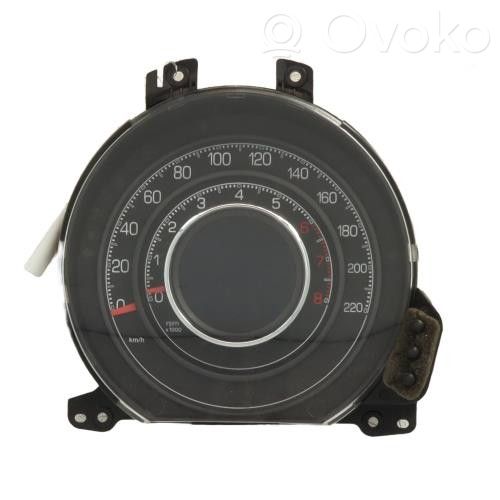 Fiat 500 Geschwindigkeitsmesser Cockpit
