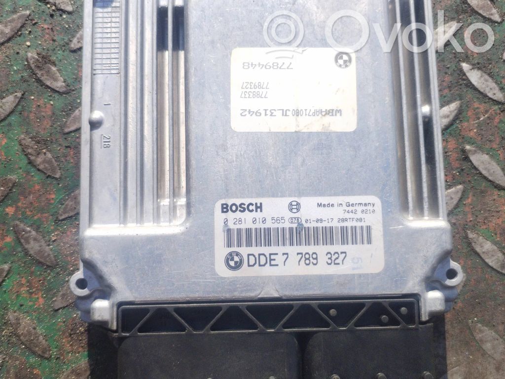 Variklio valdymo blokas   7789327,28RTF081,0281010565